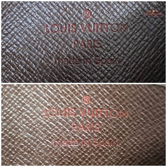 Authentic Louis Vuitton Brown Damier Ebene Canvas Pochette Cles Key Pouch - Picture 10 of 14